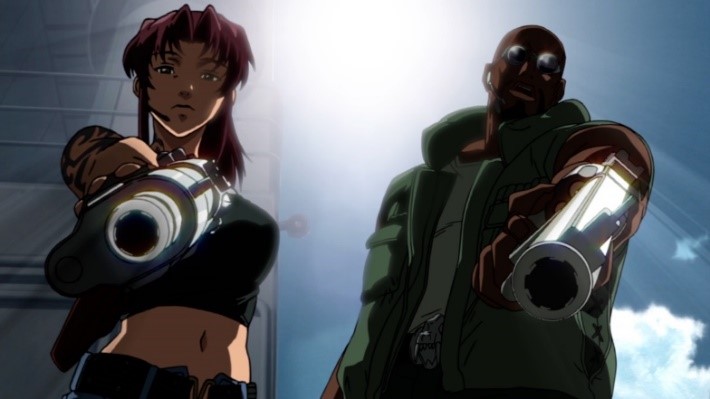 アニメ Black Lagoon の感想 カッコイイ運び屋 銃撃戦も大迫力 あいらいく